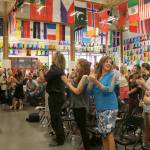 The audience applauds the Two Rivers graduating class of 2017.                                (Evan Pappas/Staff Photo)