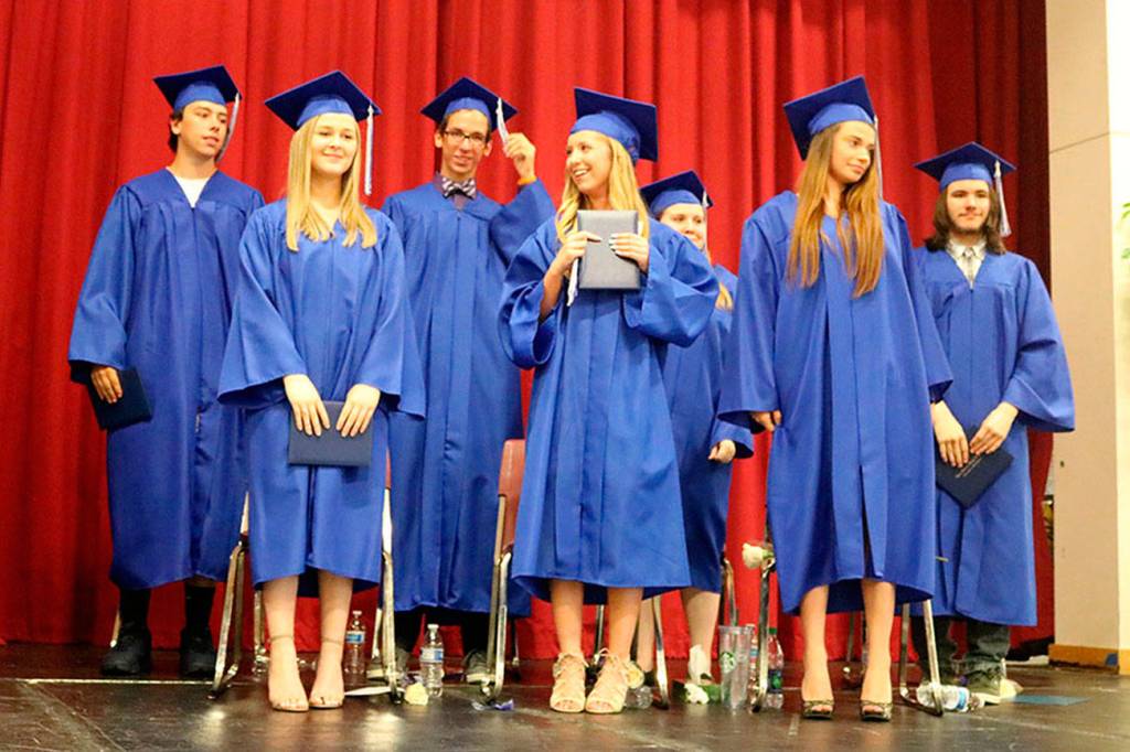 Two Rivers students celebrate graduation with family and friends