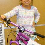 Cascade View second grader Destiny Chang is a Bikes for Books 2017 winner.                                Courtesy Photo