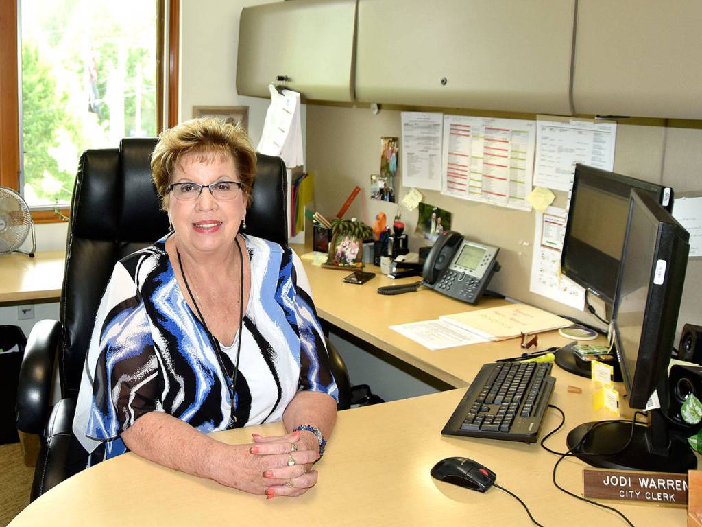 Jodi Warren has been the Snoqualmie City Clerk for 19 years and has served the city for a total of 21 years. Carol Ladwig Staff Photo