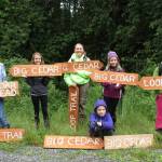 Junior Girl Scouts earn Bronze Award with Big Cedar Trail improvements