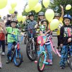 Lining up for the kiddie parade.                                William Shaw/File Photo