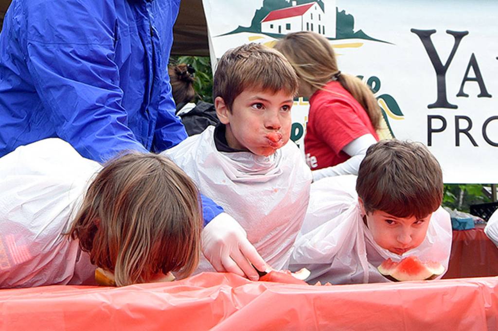 Watermelon-eating contest starts at 1:30 p.m. Saturday | Fall City Day 2017