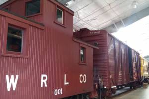 The Northwest Railway Museum&rsquo;s Train Shed houses passenger and freight cars along with other historic railroad equipment.                                Courtesy Photo