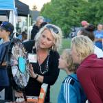 Griffin Clarke spins the Snoqualmie Casino&rsquo;s wheel to get one of a variety of prizes. (Evan Pappas/Staff Photo)