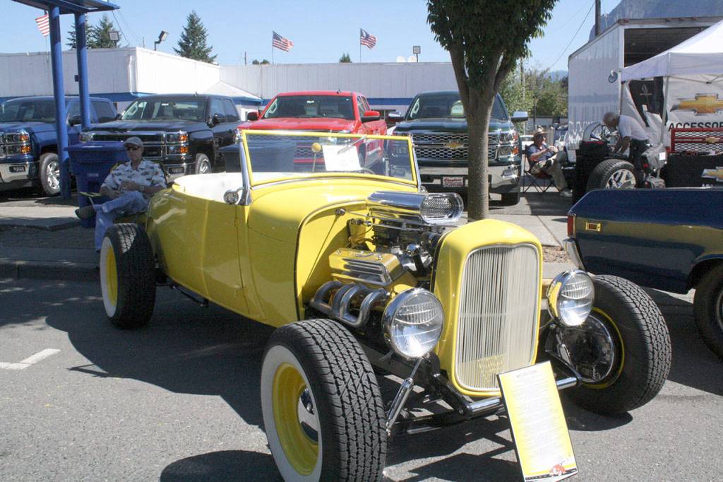 This classic Ford was one of the more popular cars at the 2015 Legends Car Club show.                                (Evan Pappas/File Photo)