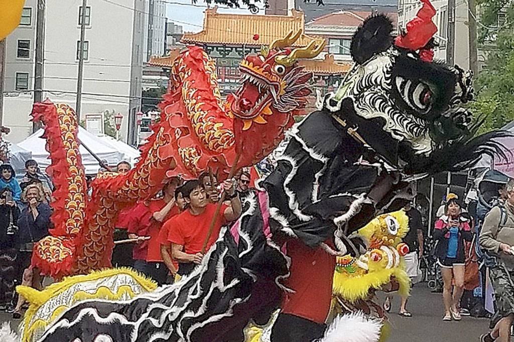 Fall City kung fu club joins festivities at Chinatown’s Dragonfest celebration