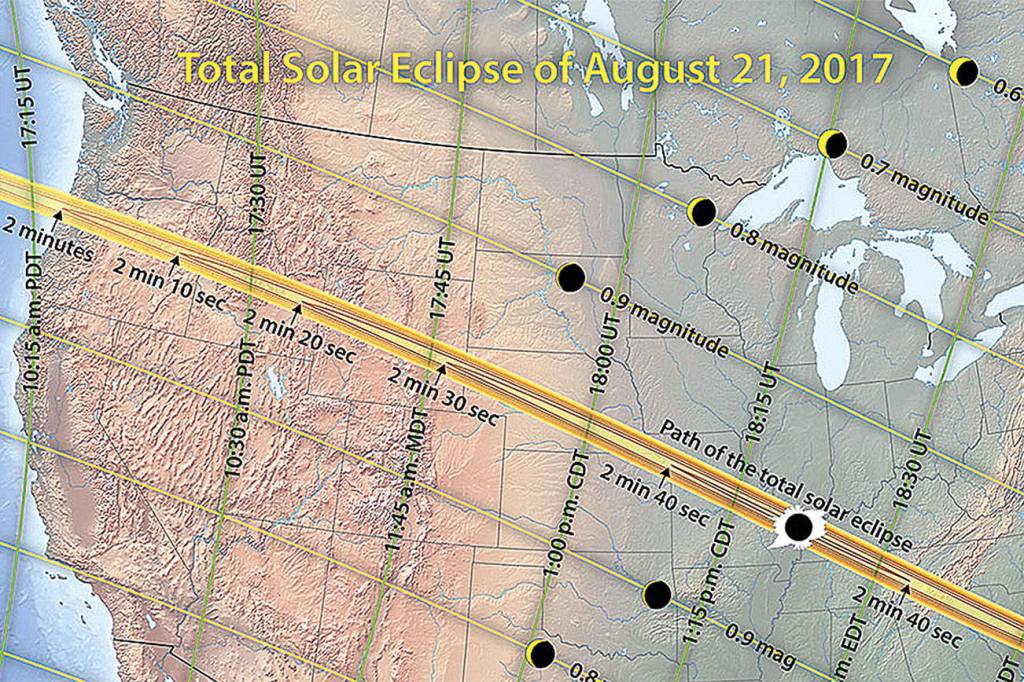 North Bend doctor offers advice, solar filters, for safely watching solar eclipse Aug. 21,