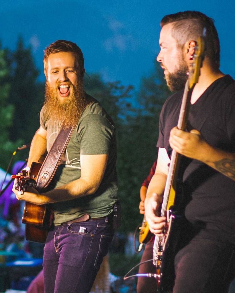The Dylan Jakobsen Band performs on Friday night.                                (Jessie Koon Photo)