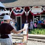Artists will be set up throughout downtown Saturday for the Plein Air Paint Out. File Photo