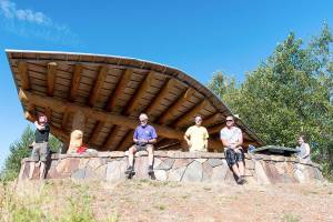 Eclipse parties formed wherever there was a view in the Valley