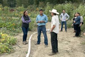 DelBene tours Dancing Crow Farm and Microsoft FarmBeats project, calls for innovative investments to modernize U.S. infrastructure