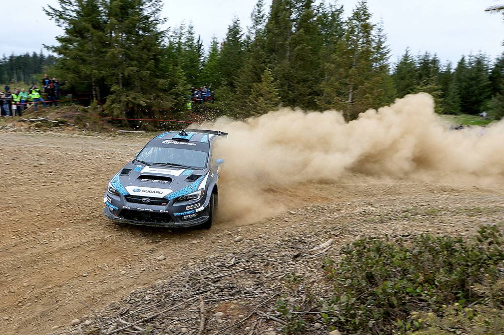 DirtFish Rally School in Snoqualmie is sending two of its drivers to compete in the Sept. 9 and 10 Red Bull Global Rallycross event at the Evergreen Speedway in Monroe, with a community kick-off event this Saturday.                                (Courtesy Photo)