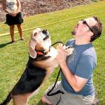 First place winners in the Loudest Speak Competition, part of the first annual Doggie Olympics.                                (Courtesy Photo by Kelly Swedick)