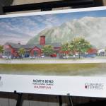 Display boards at the Aug. 31 Mountain Meadows Farm meeting depicted a future agricultural education facility.