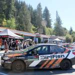 DirtFish showed off their cars in front of their main office building during the event. (Evan Pappas/Staff Photo)