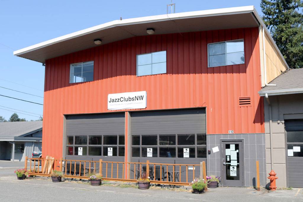 The old North Bend Fire Station became home to JazzClubsNW after Boxley&rsquo;s Place closed in 2016. Now that Piccola Cellars has left, the non-profit jazz organization is partnering with Wildflower Wine Shop for food and beverage services. (Evan Pappas/Staff Photo)
