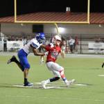 Photo courtesy of Calder Productions                                Mount Si&rsquo;s Jonny Barrett makes a one handed catch during their game against Bothell.