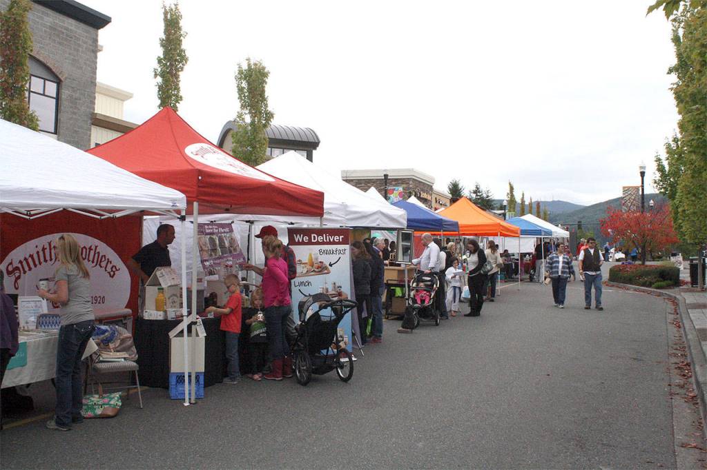 More than 50 vendors will be on hand for the fifth annual Snoqualmie Valley Block Party Saturday. (Evan Pappas/File Photo)