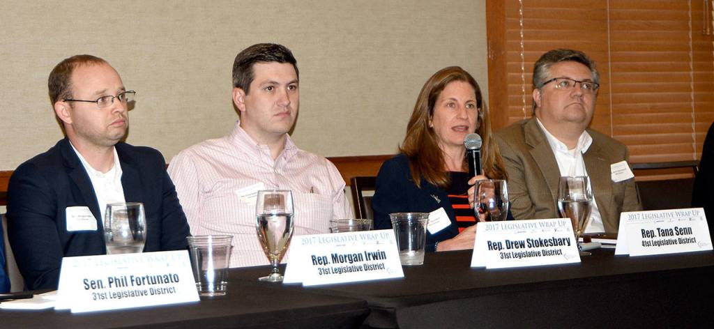 One big problem down, two to go: Area legislators discuss success of education funding plan, challenges of Hirst decision, traffic congestion for next session