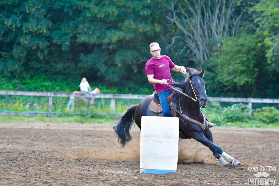 A Snoqualmie Valley Riding Club member participates in one of the club&rsquo;s barrel races. (Courtesy Photo)