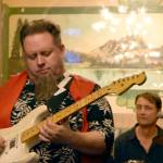 C.D.Woodbury solos during the 2016 Blues Walk. (Carol Ladwig/Staff Photo)