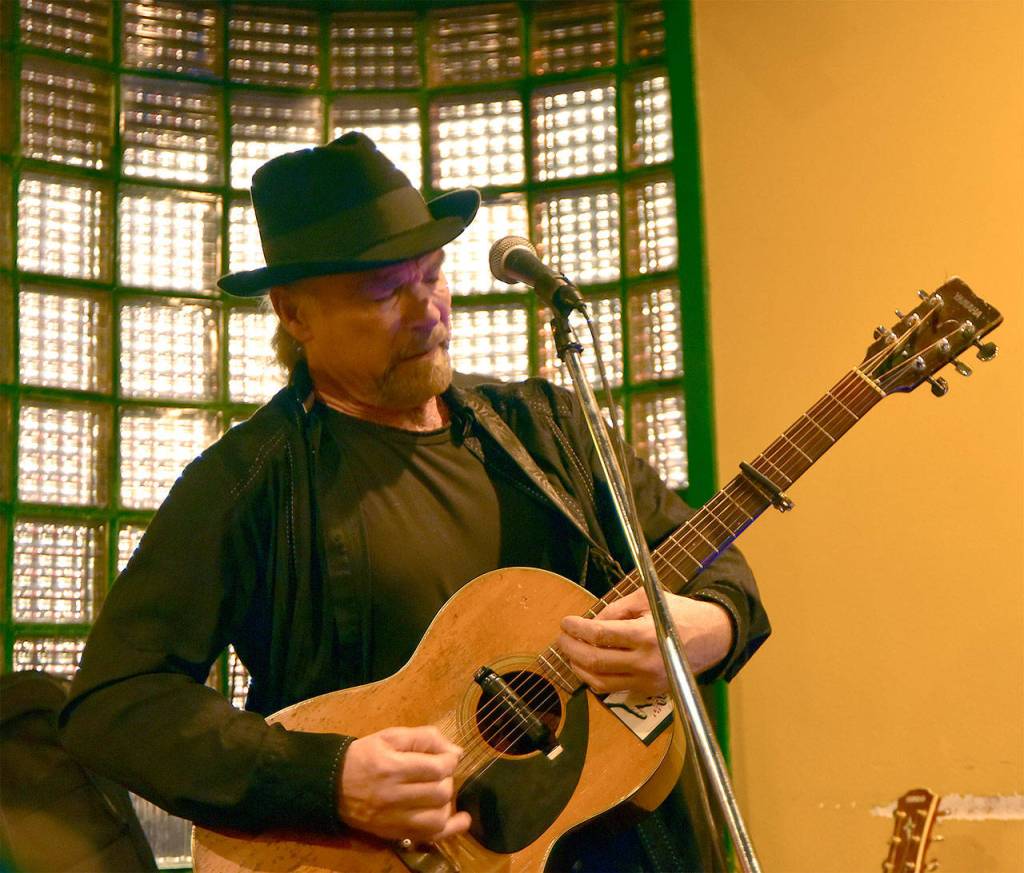 Nick Vigarino wows audience with his guitar playing. (Carol Ladwig/Staff Photo)