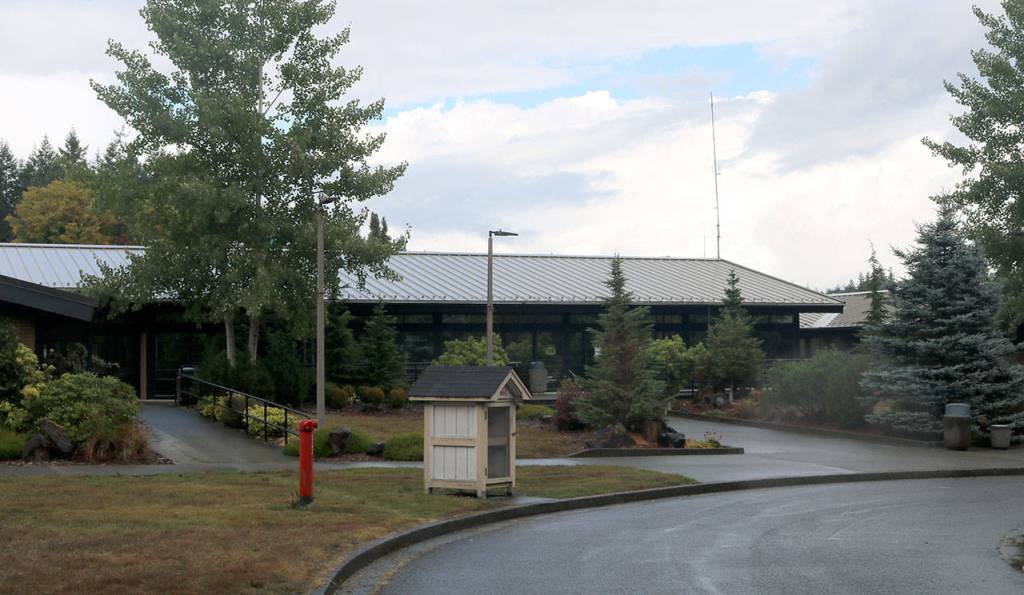 The main office is the first thing visitors see once they arrive. (Evan Pappas/Staff Photo)