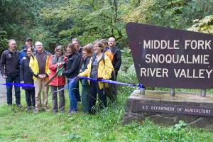 Middle Fork Road, trailheads, open with Sept. 30 celebration