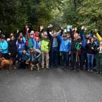 Volunteers and elected officials gathered Saturday, Sept. 30, to celebrate National Public Lands Day and the official opening of the Middle Fork Road, along with two trailheads. (Photo courtesy of Ray Lapine)