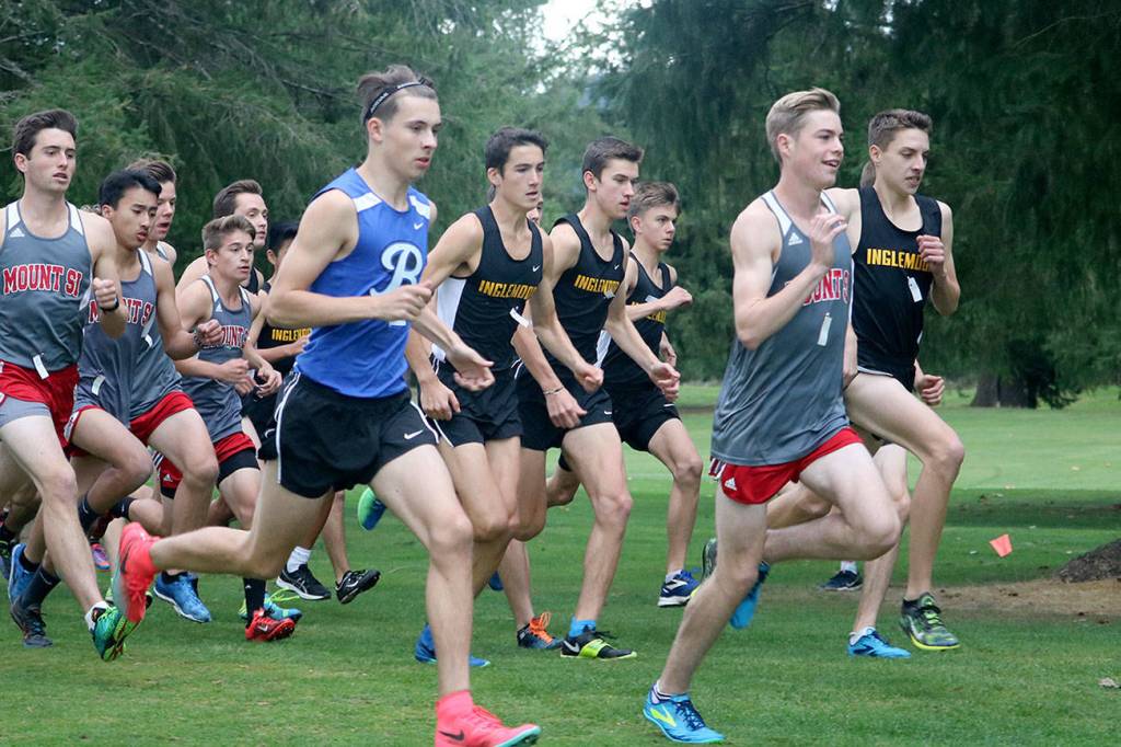 Mount Si cross country takes a win and a loss against Bothell and Inglemoor