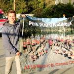 Mount Si&rsquo;s cross country float. (Carol Ladwig/Staff Photo)