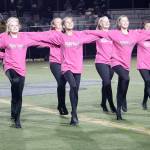 Members of the Mount Si High School Dance team performed at halftime of the Homecoming football game Friday. (Carol Ladwig/Staff Photo)