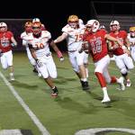 Cale Millen makes a big run during Mount Si&rsquo;s last regular season game against Newport on Oct. 27. (Photo courtesy of Calder Productions)