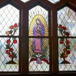 Our Lady of Guadalupe was commissioned by the church&rsquo;s Hispanic community, the centennial committee and Mr. and Mrs. Phil Herres. (Evan Pappas/Staff Photo)