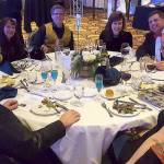 Gala guests smile for a group photo at the Nov. 17 Winter Wonderland gala, put on by the Snoqualmie Valley Chamber of Commerce. (Courtesy Photo)