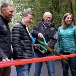 Improved trailhead, access road celebrated with High Point Trail ribbon cutting Friday