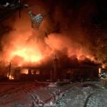 Firefighters battle two Christmas Day fires in Valley