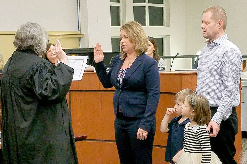 Duvall swears in fourth woman mayor, first woman-majority city council since 1932
