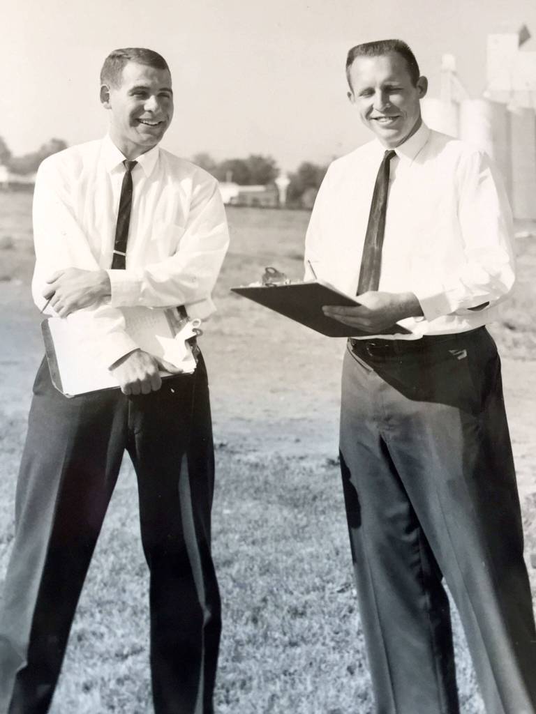 Former Tolt High School track and field coach Bob Summers, left, will be entered into the Washington State Track and Field Coaches Hall of Fame on Jan. 20. (Courtesy Photo)
