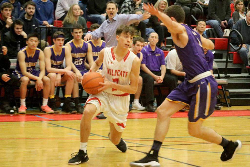 Brent Knowles started the game strong as Mount Si took an early lead in the game against Issaquah. (Evan Pappas/Staff Photo)