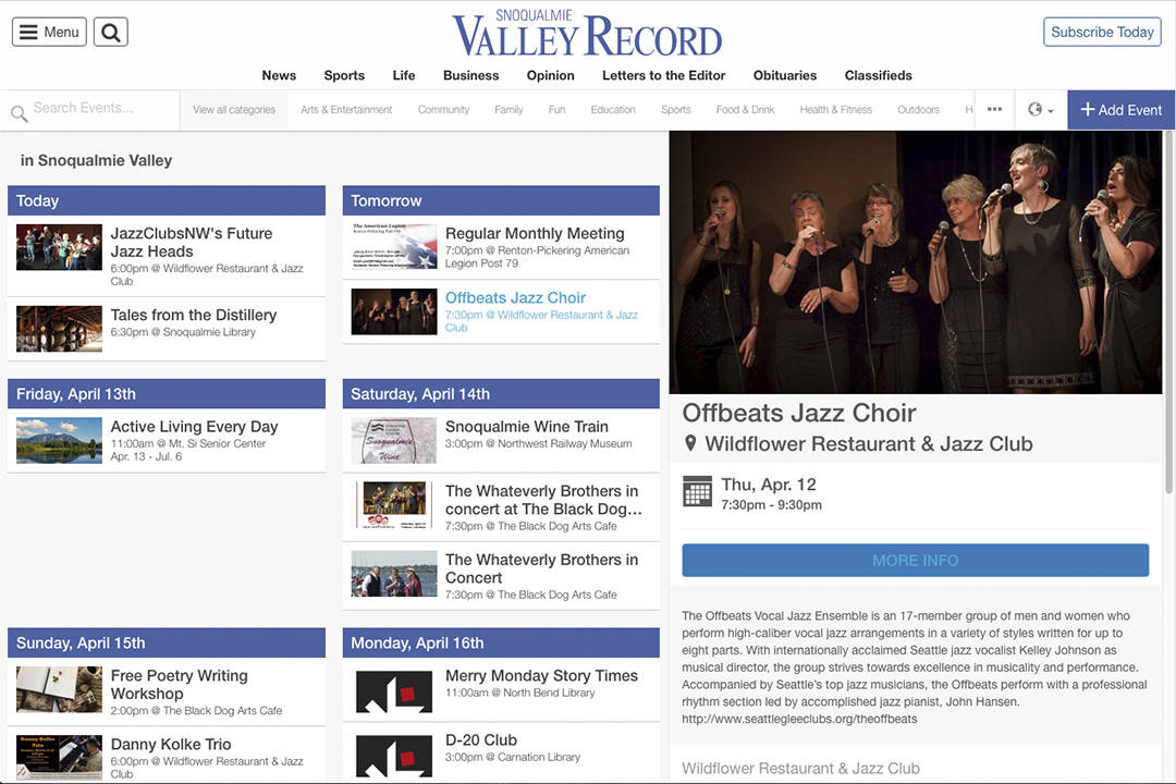 How to add your event to our calendar