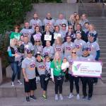Kelsey Spaty with her Bye Felicia team walking in the Seattle Brain Cancer Walk on May 6. Photo courtesy of Seattle Brain Cancer Walk