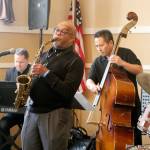 The Bernie Jacobs Quartet performs at the North Bend Moose Lodge. Evan Pappas/Staff Photo