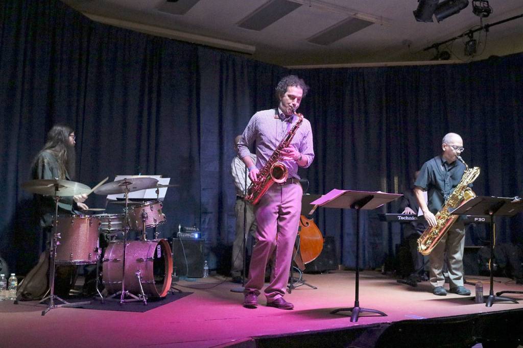 The Endemic Ensemble plays at the Valley Center Stage. Evan Pappas/Staff Photo