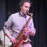Paul Gillespie solos during the ensembles second set of the night. Evan Pappas/Staff Photo