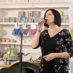 Jennifer Kienzle sings in Birches Habitat. Evan Pappas/Staff Photo
