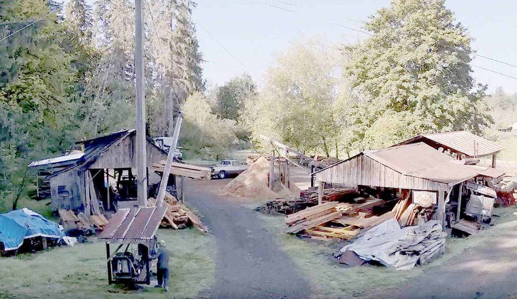 An aerial picture of Isackson Sawmill. Courtesy Photo