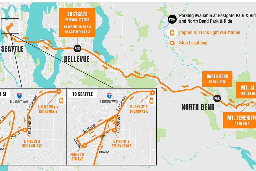 ‘Take transit from Capitol Hill to Mount Si’