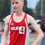 Mount Sis Jenae Usselman unleashes the javelin at districts. Andy Nystrom/staff photo